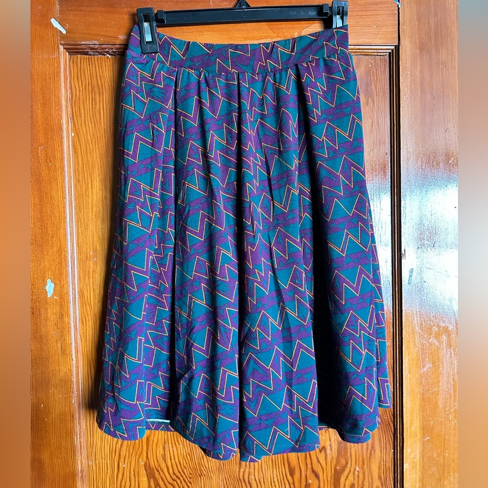 LuLaRoe geometrical midi skirt